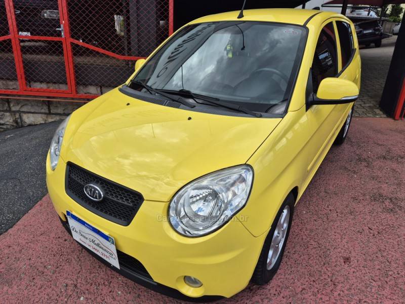 KIA MOTORS - PICANTO - 2010/2011 - Amarela - R$ 31.500,00